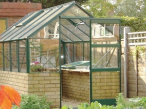 Aluminium Featured Dwarf Wall  Greenhouses